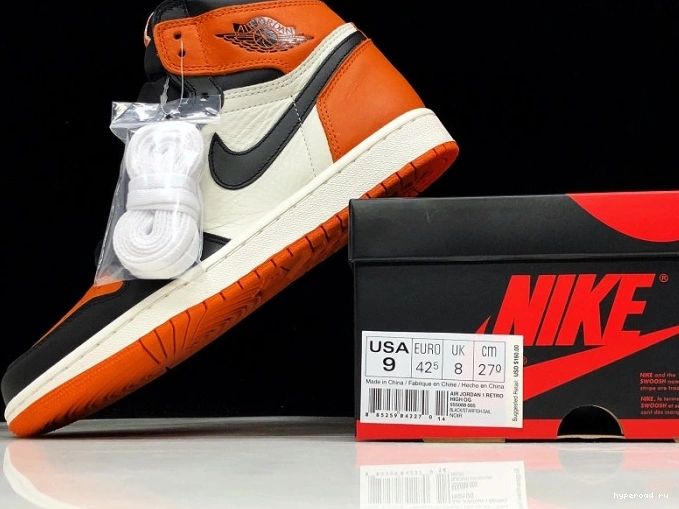 Retro Backboard555088-005 Jordan Air High OG 1 Shattered 1207